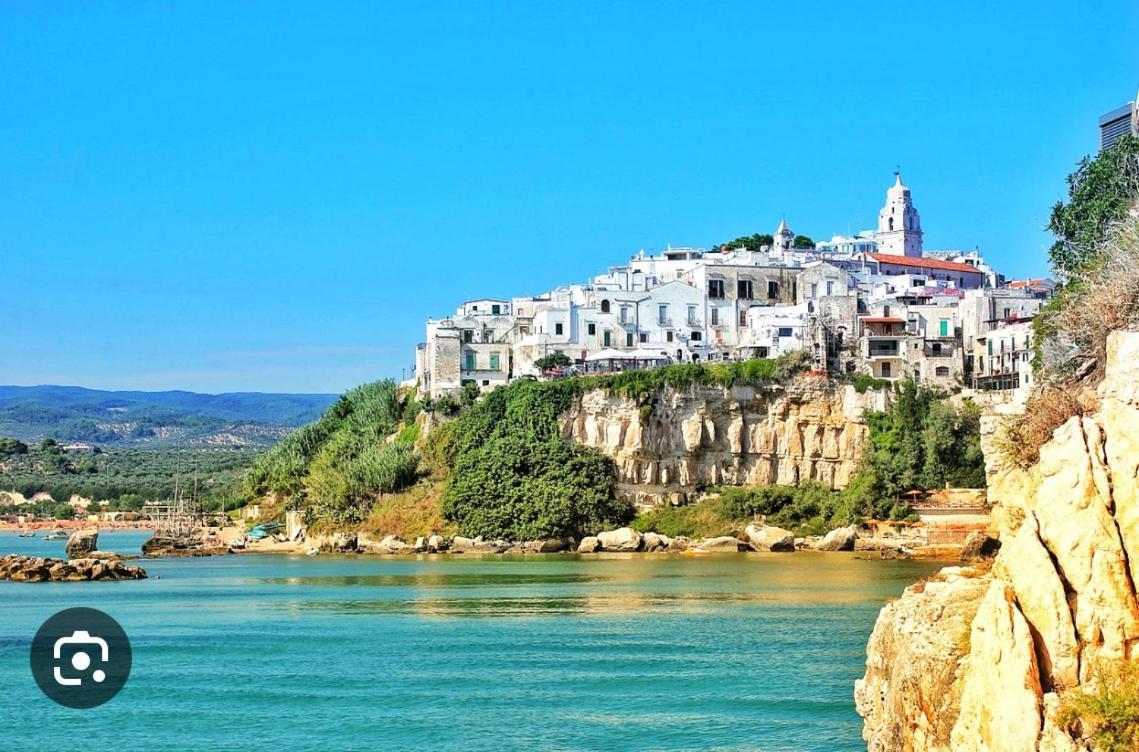 B&B Tra Le Vie Del Borgo Vieste Luaran gambar