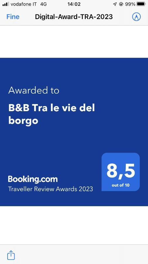 B&B Tra Le Vie Del Borgo Vieste Luaran gambar